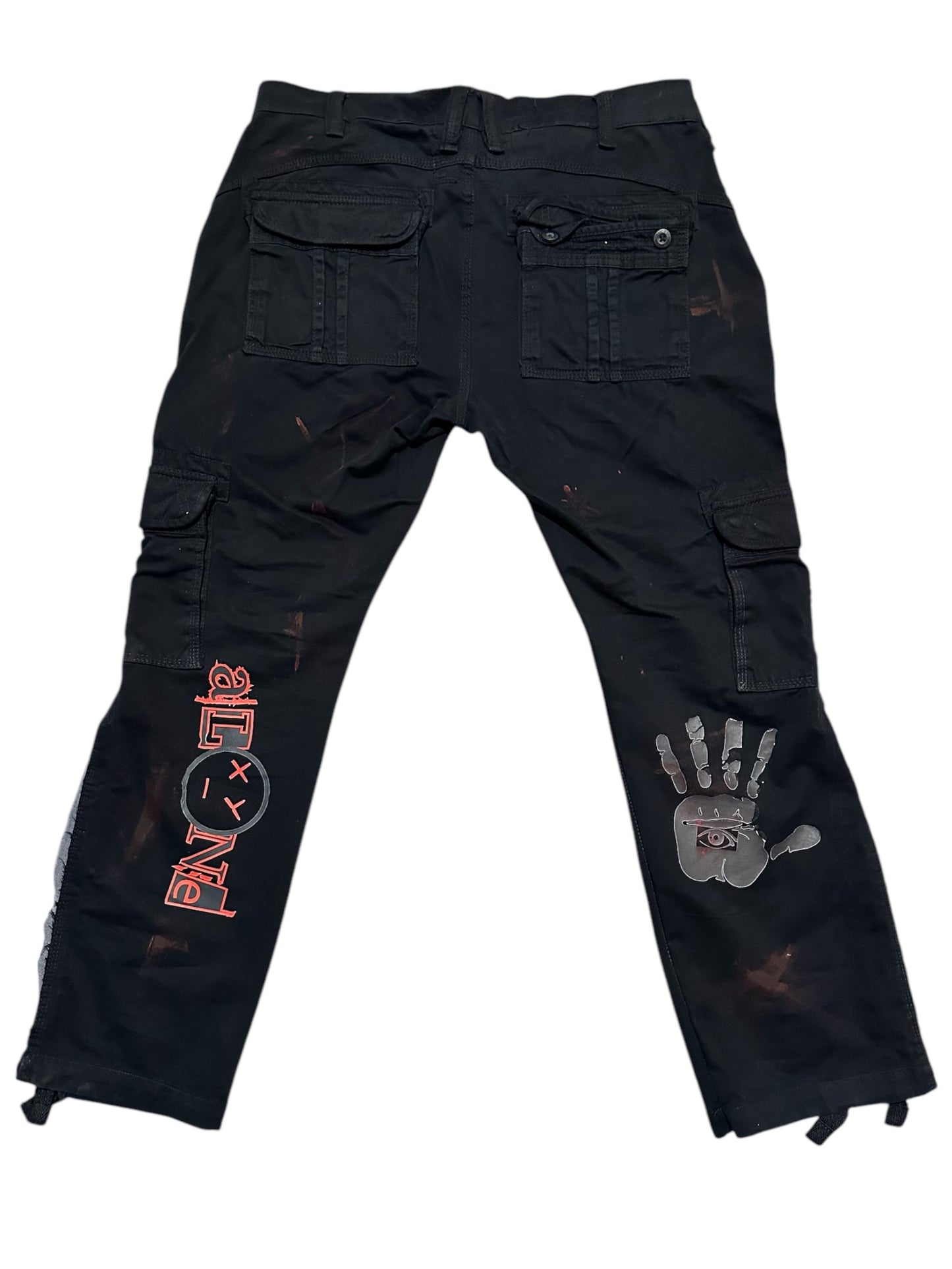 Distressed AMOR Cargo Pant